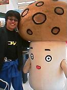 ぶなしめじ君と俺。